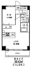グレースヒル 1LDKの間取図画像