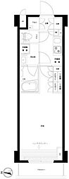 ルーブル大島参番館 1Kの間取図画像