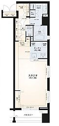 ダイナシティ浅草 ワンルームの間取図画像