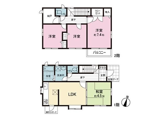 間取り図です。