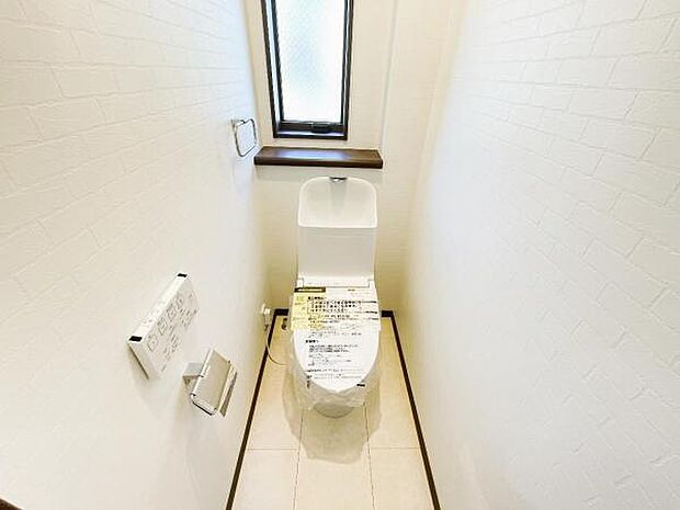 ほっと安らげるトイレ空間です。