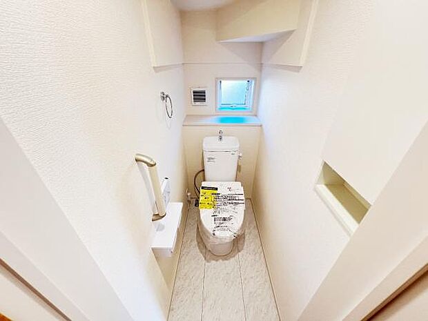 ほっと安らげるトイレ空間です。