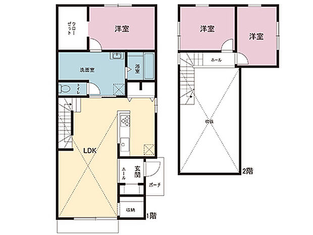 間取図です。図面と異なる場合は現況を優先させていただきます。