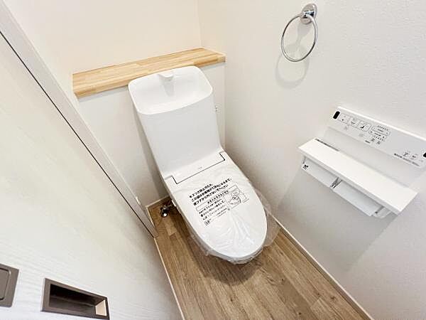 ほっと安らげるトイレ空間です。