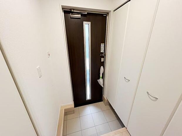 いつも気持ちよくご家族を迎えられる玄関です。