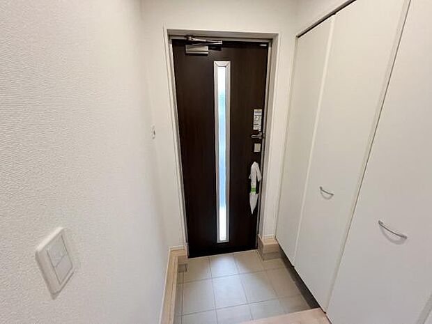 いつも気持ちよくご家族を迎えられる玄関です。
