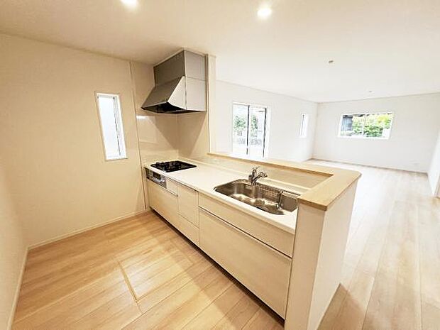 料理の時間が楽しくなるキッチンスペースです。