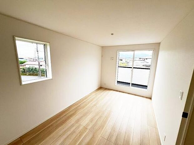 寝室にもご利用いただける居室スペースです。