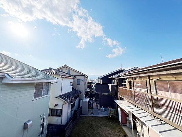 お住まいからの眺望です。