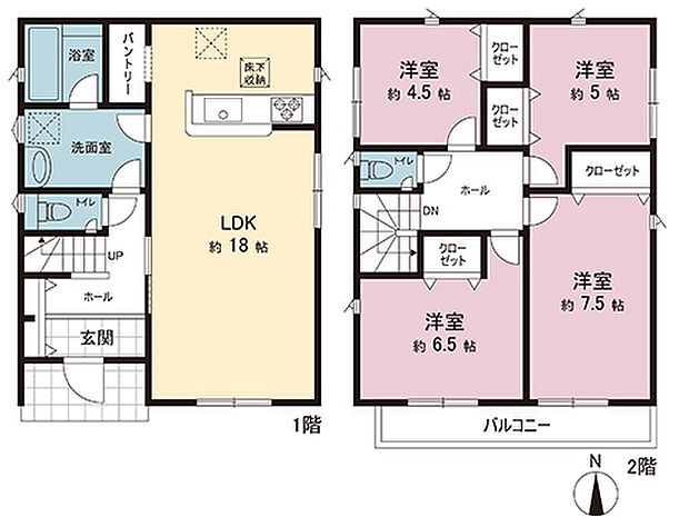 間取図です。図面と異なる場合は現況を優先させていただきます。