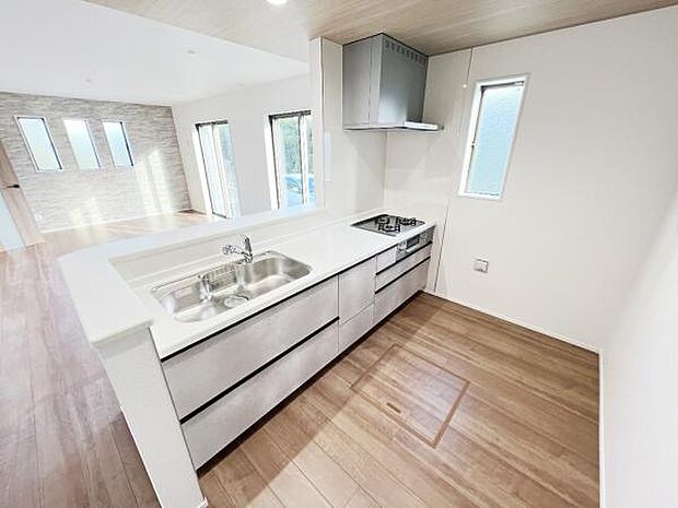 料理の時間が楽しくなるキッチンスペースです。