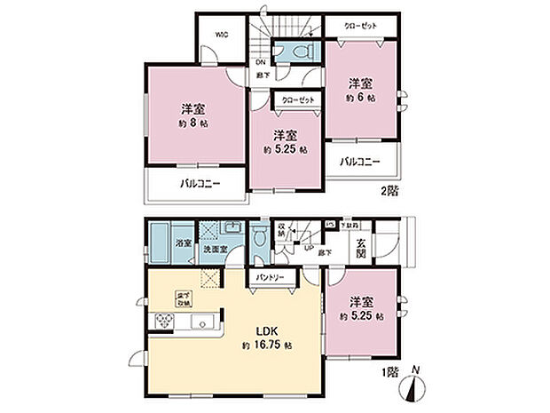 間取図です。図面と異なる場合は現況を優先させていただきます。