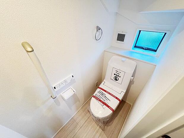 ほっと安らげるトイレ空間です。