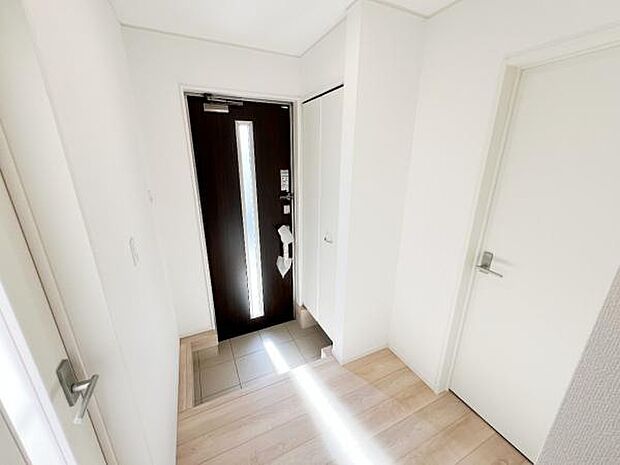 いつも気持ちよくご家族を迎えられる玄関です。