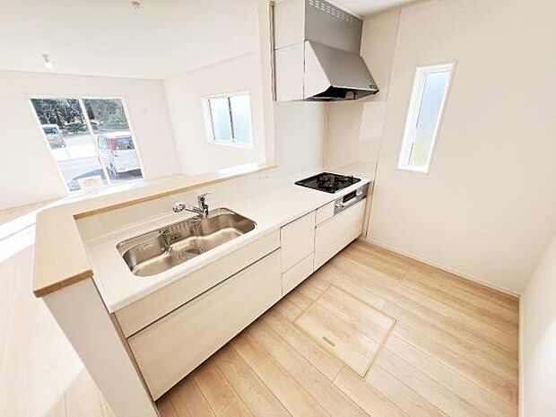 料理の時間が楽しくなるキッチンスペースです。