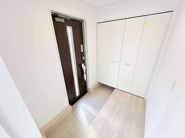 いつも気持ちよくご家族を迎えられる玄関です。