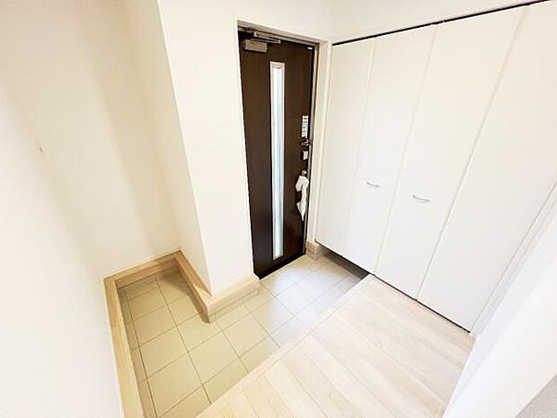 いつも気持ちよくご家族を迎えられる玄関です。