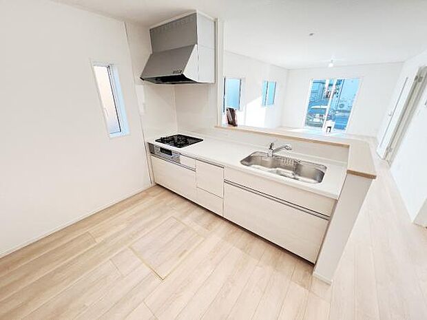 料理の時間が楽しくなるキッチンスペースです。