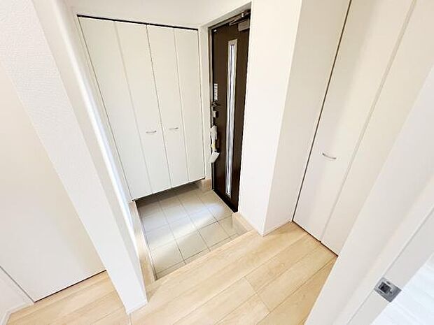 いつも気持ちよくご家族を迎えられる玄関です。