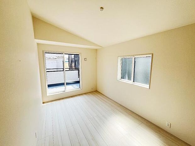 寝室にもご利用いただける居室スペースです。