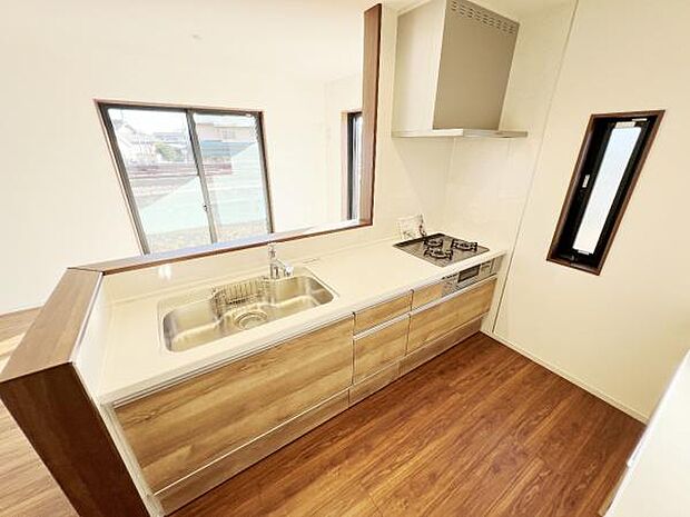 料理の時間が楽しくなるキッチンスペースです。