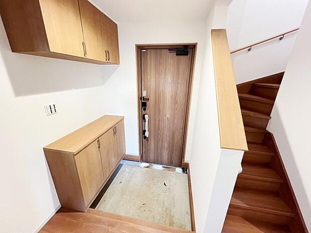 いつも気持ちよくご家族を迎えられる玄関です。