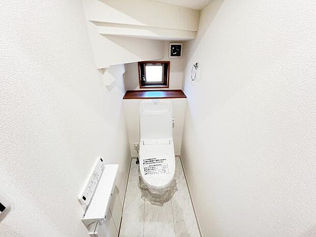ほっと安らげるトイレ空間です。