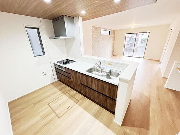 料理の時間が楽しくなるキッチンスペースです。