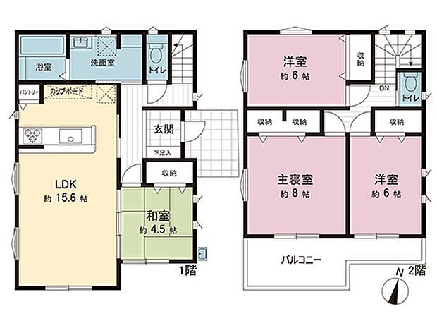 間取図です。図面と異なる場合は現況を優先させていただきます。