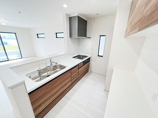 料理の時間が楽しくなるキッチンスペースです。