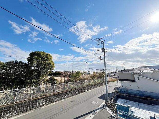 お住まいからの眺望です。