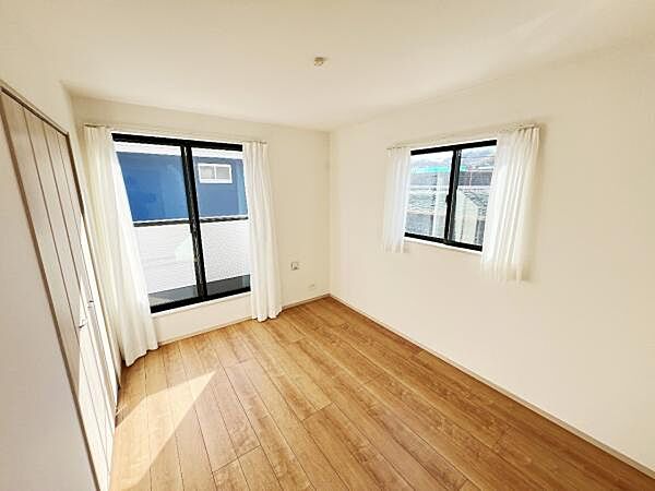子供部屋にもちょうど良い大きさのお部屋です。