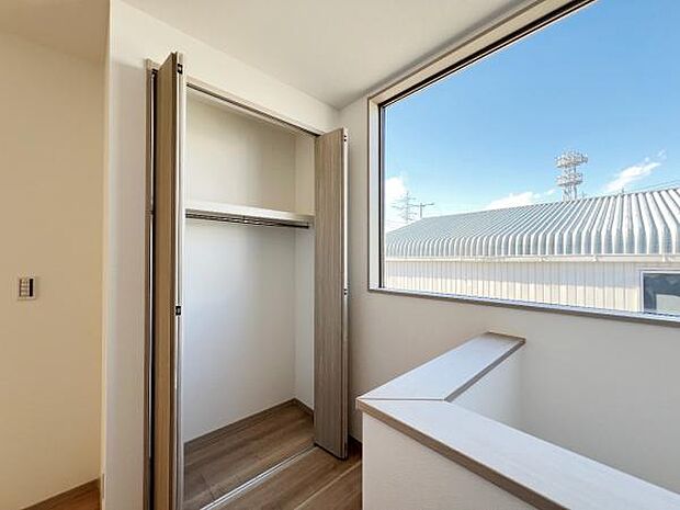 収納豊富な間取りで、室内もスッキリ快適です。