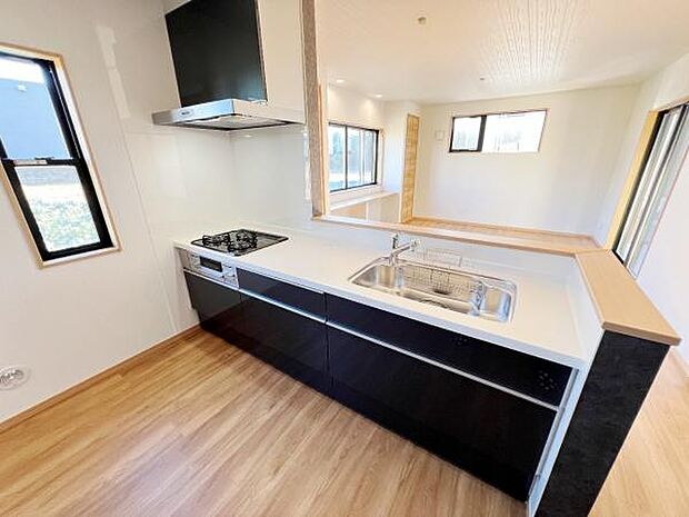 料理の時間が楽しくなるキッチンスペースです。