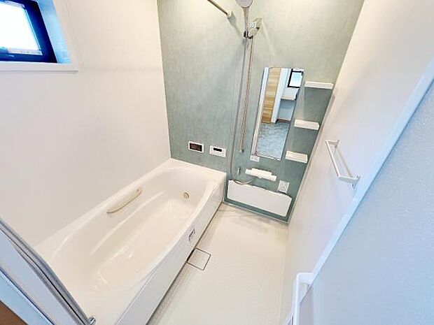 お風呂でほっとひといき。1日の疲れを癒しましょう。