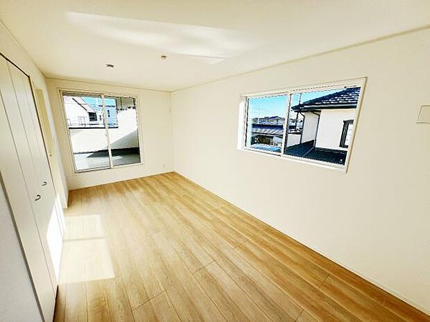 寝室にもご利用いただける居室スペースです。