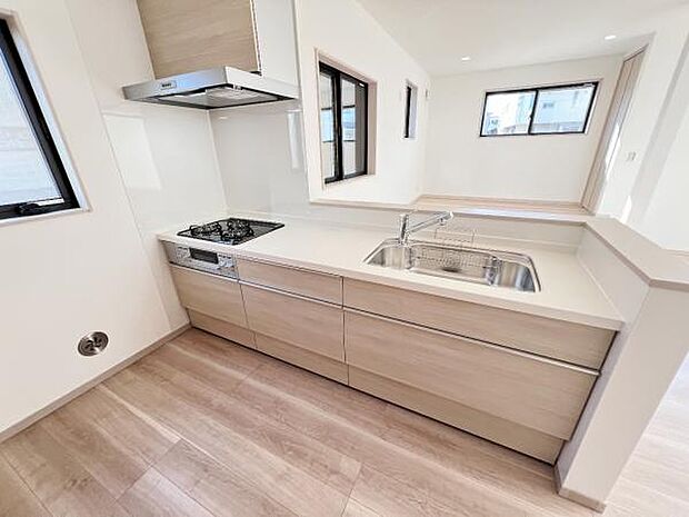 料理の時間が楽しくなるキッチンスペースです。