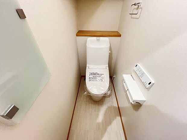 ほっと安らげるトイレ空間です。