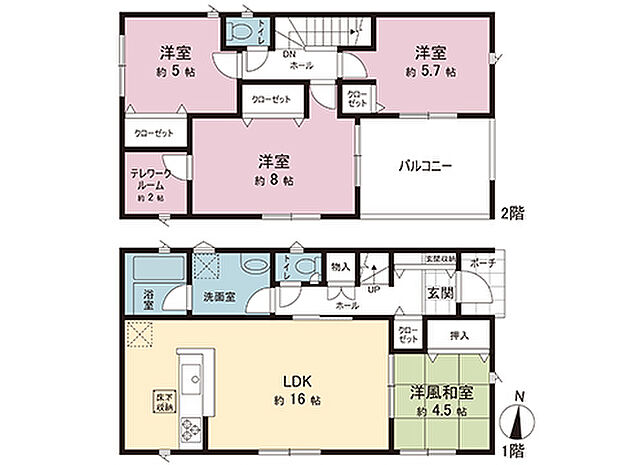 間取図です。図面と異なる場合は現況を優先させていただきます。