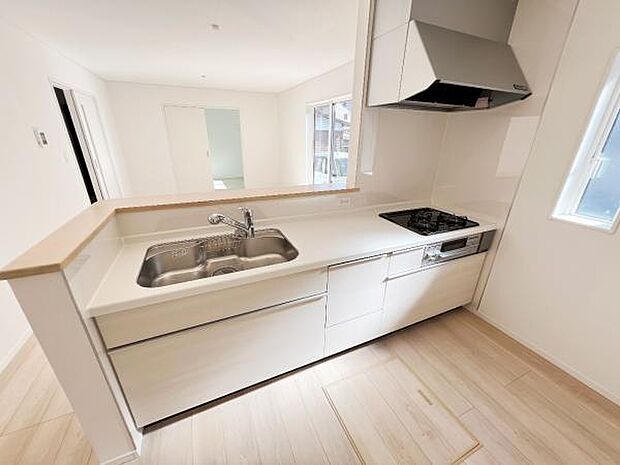 料理の時間が楽しくなるキッチンスペースです。