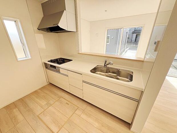 料理の時間が楽しくなるキッチンスペースです。