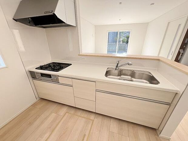 料理の時間が楽しくなるキッチンスペースです。