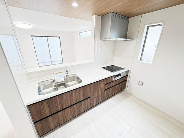 料理の時間が楽しくなるキッチンスペースです。