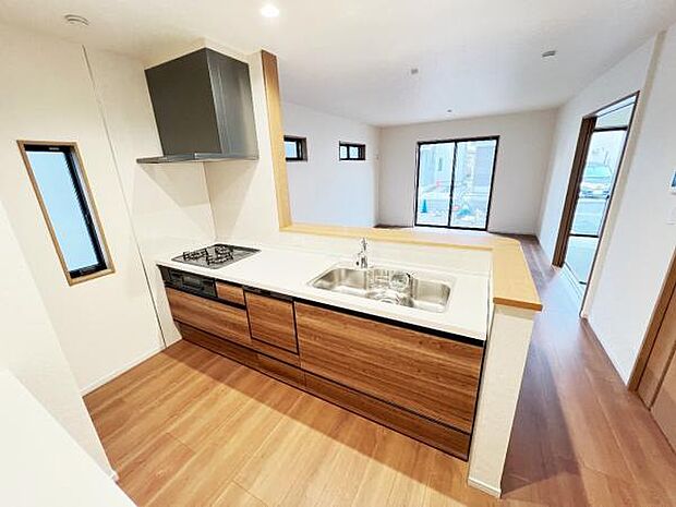 料理の時間が楽しくなるキッチンスペースです。