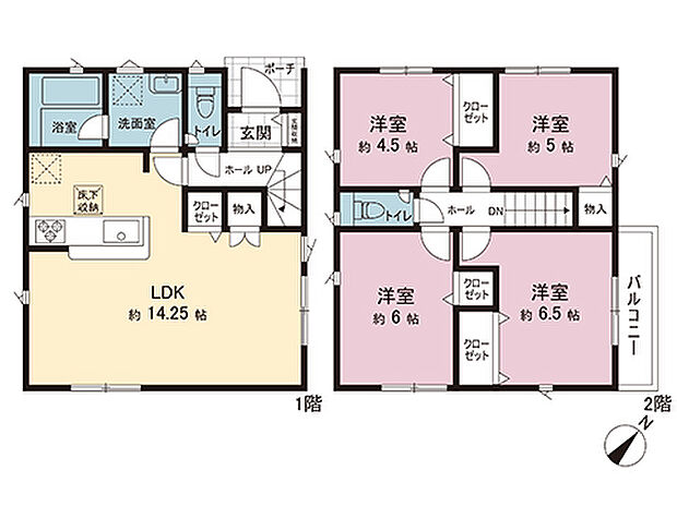 間取図です。図面と異なる場合は現況を優先させていただきます。