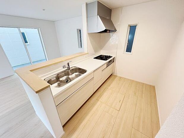 料理の時間が楽しくなるキッチンスペースです。