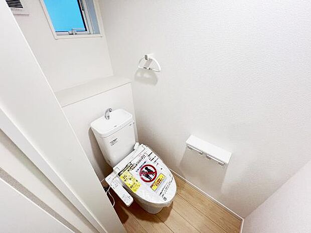 ほっと安らげるトイレ空間です。