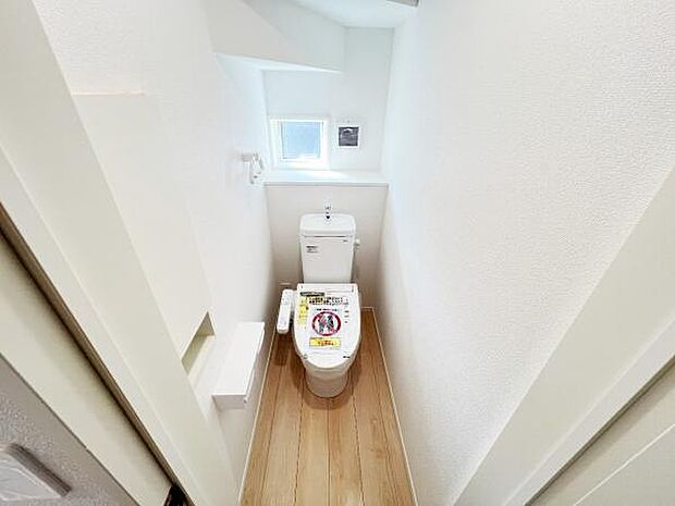 ほっと安らげるトイレ空間です。