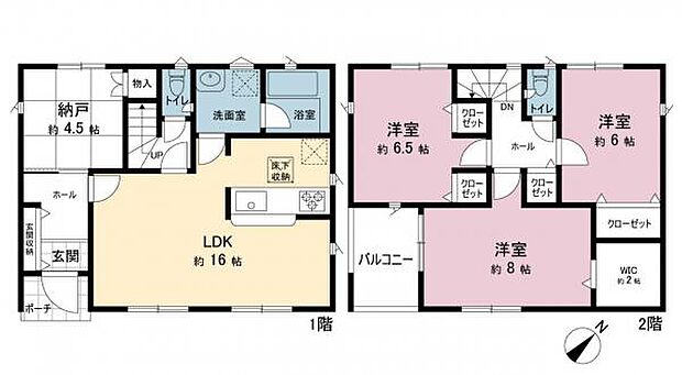 間取図です。図面と異なる場合は現況を優先させていただきます。