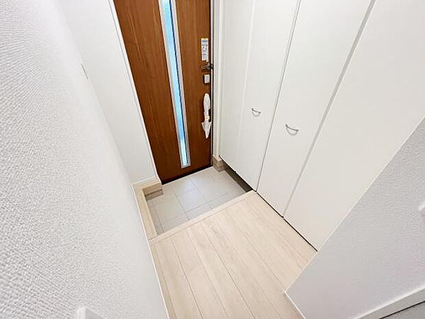 いつも気持ちよくご家族を迎えられる玄関です。
